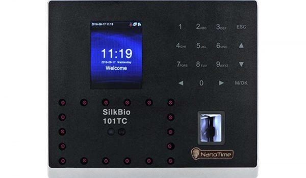 دستگاه حضور و غیاب نانوتایم مدل SILKBIO 101