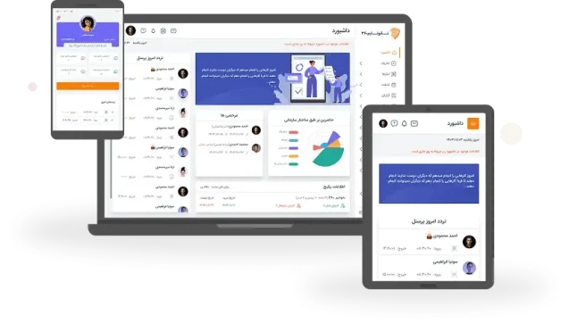 سامانه حضور و غیاب آنلاین نانوتایم 360 با قابلیت ثبت تردد بر اساس لوکیشن با GPS